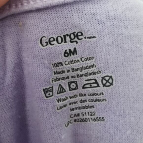 5/$10 George short sleeve t-shirt size 6 m - Picture 2 of 4